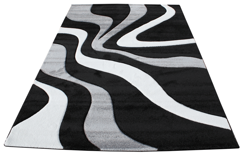 Diamond wave black